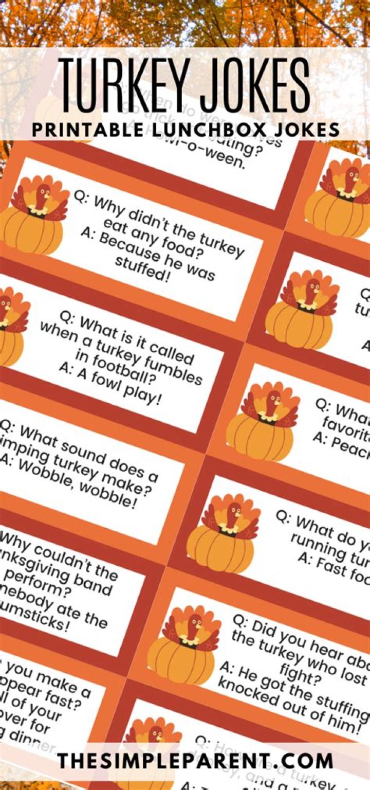 30 Turkey Jokes And Riddles For Thanksgiving This Season