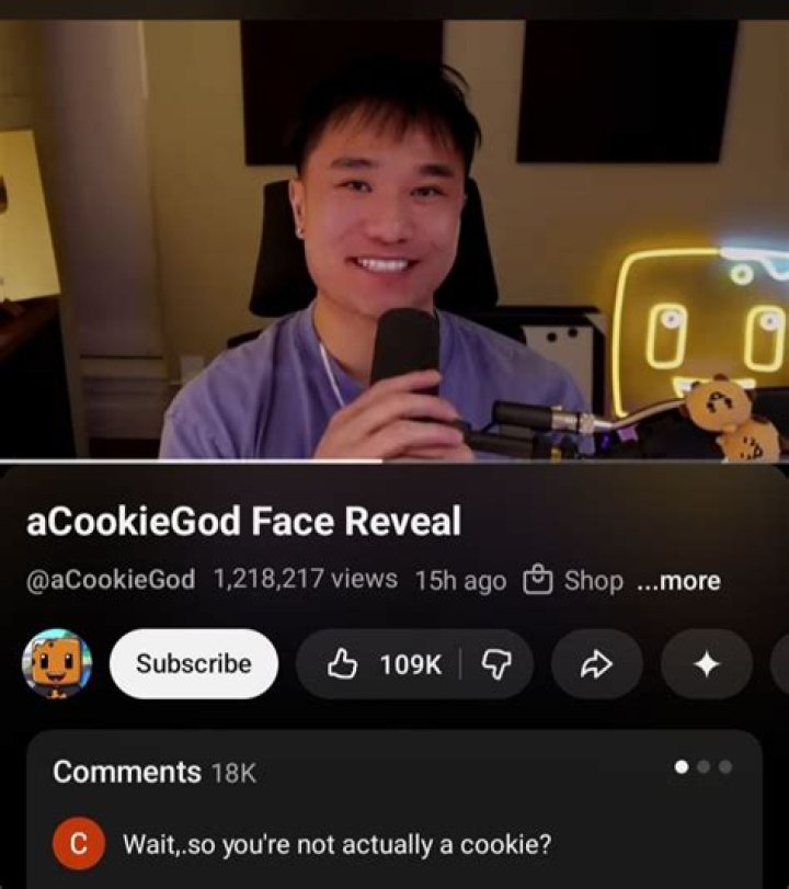 Acookiegod Face Reveal: Everything On The YouTuber