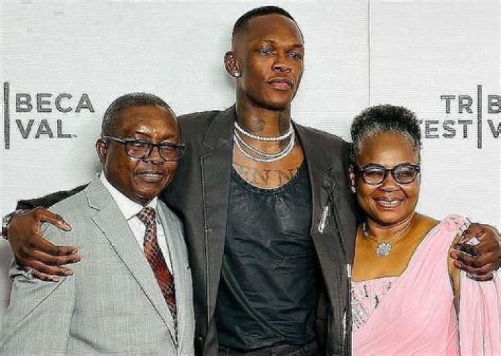 Meet Israel Adesanya Parents Oluwafemi And Taiwo – How Many Brother And Sister Does He Have?