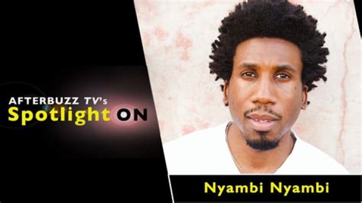 Nyambi Nyambi’s biography, net worth, fact, career, awards and life story