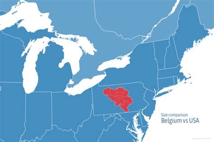 What us state is the same size as belize