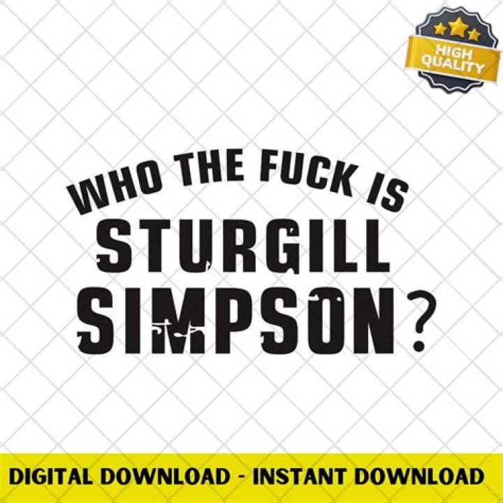 Who influenced Sturgill Simpson? Is Sturgill Simpson touring in 2023?